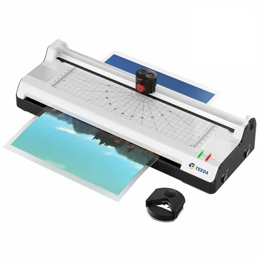 Teeda 6-in-1 Rotary Trimmer Rounder Laminating Machine